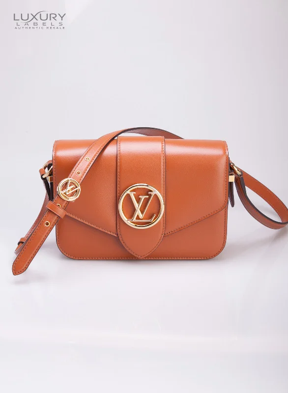 Louis Vuitton Pont 9 Caramel Brown Crossbody Bag