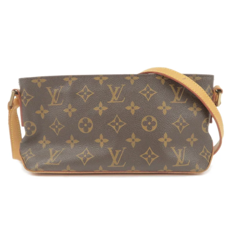 Louis Vuitton Monogram Trotteur Shoulder Bag Brown M51240