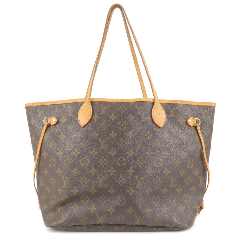 Louis Vuitton Monogram Neverfull MM Tote Bag Hand Bag M40156