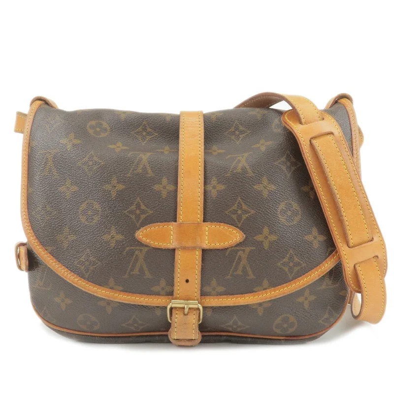 Louis Vuitton Monogram Saumur 30 Shoulder Bag M42256