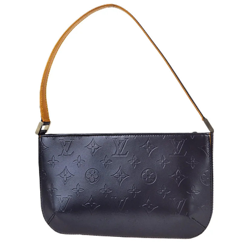 Louis Vuitton 2003 Blue Monogram Mat Fowler Handbag M55145