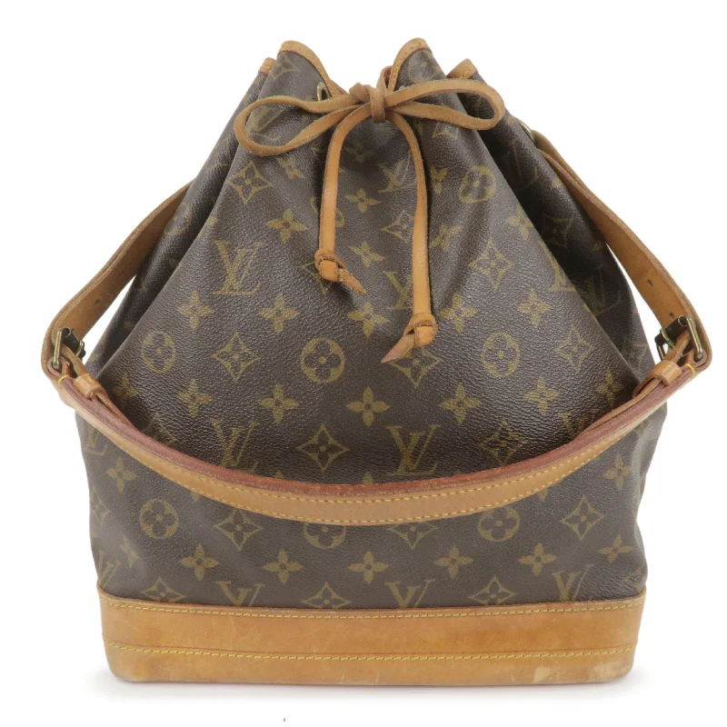 Louis Vuitton Monogram Noe Shoulder Bag Hand Bag Brown M42224