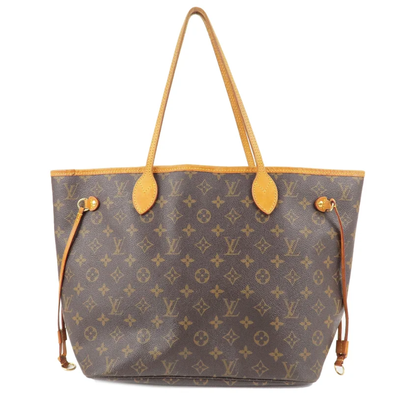 Louis Vuitton Monogram Neverfull MM Tote Bag M40156