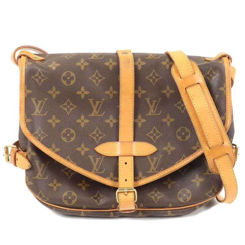 Louis Vuitton Monogram Saumur 30 Shoulder Bag M42256