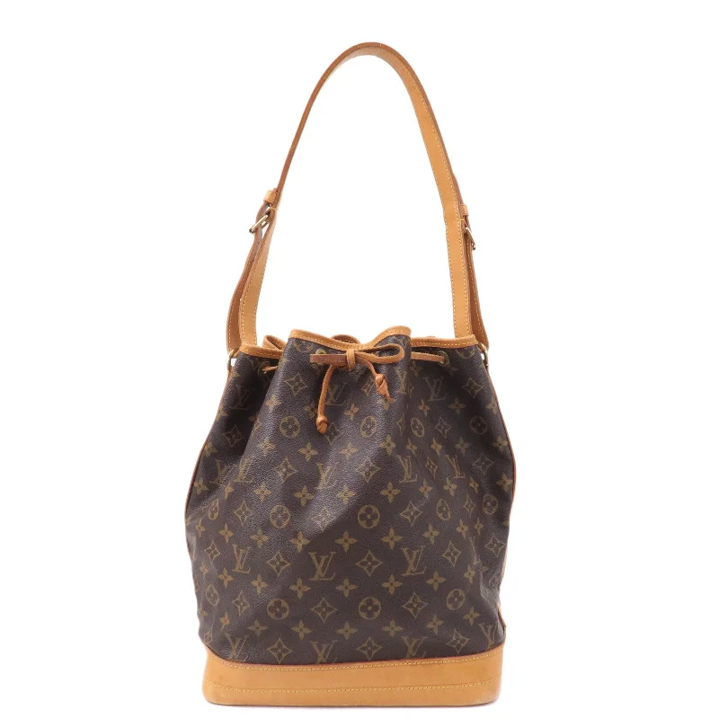 Louis Vuitton Monogram Noe Shoulder Bag Hand Bag Brown M42224