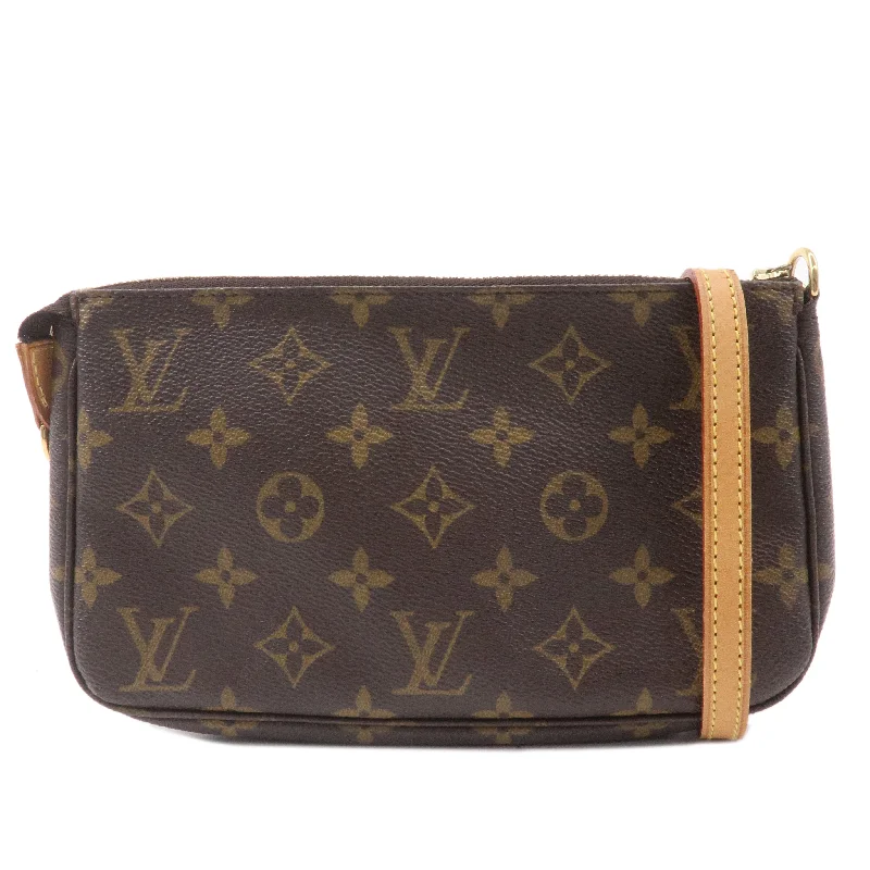 Louis Vuitton Monogram Pochette Accessoires & Strap M51980 J00145