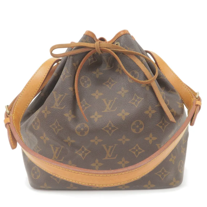 Louis Vuitton Monogram Petit Noe Shoulder Bag M42226