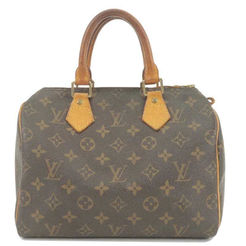 Louis Vuitton Monogram Speedy 25 Hand Bag Boston Bag M41528