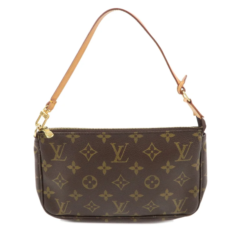 Louis Vuitton Monogram Pochette Accessoires Pouch Brown M51980