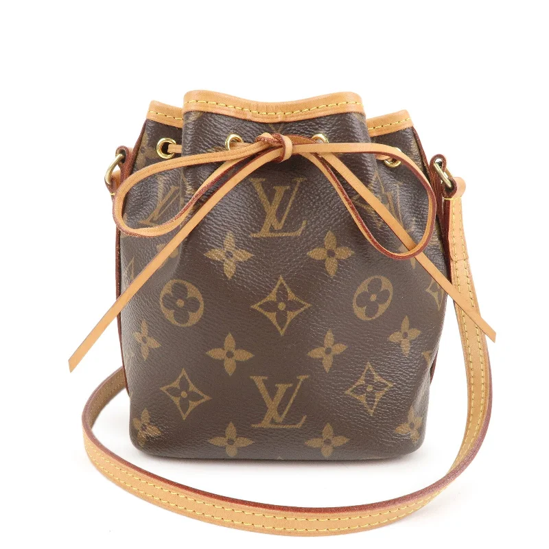 Louis Vuitton Monogram Nano Noe Shoulder Bag M41346