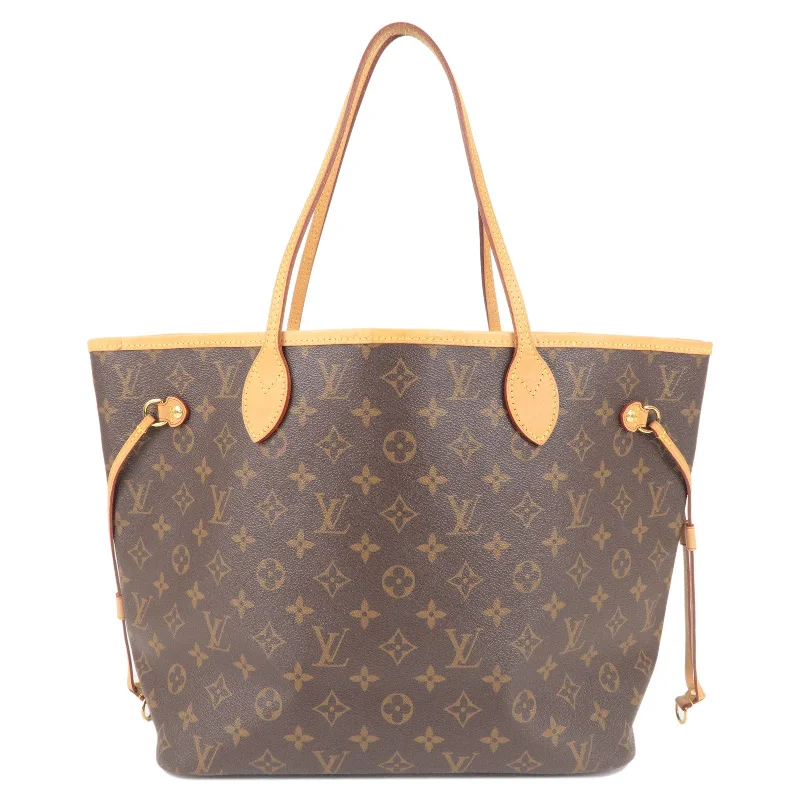 Louis Vuitton Monogram Neverfull MM Tote Bag Cerise M41177