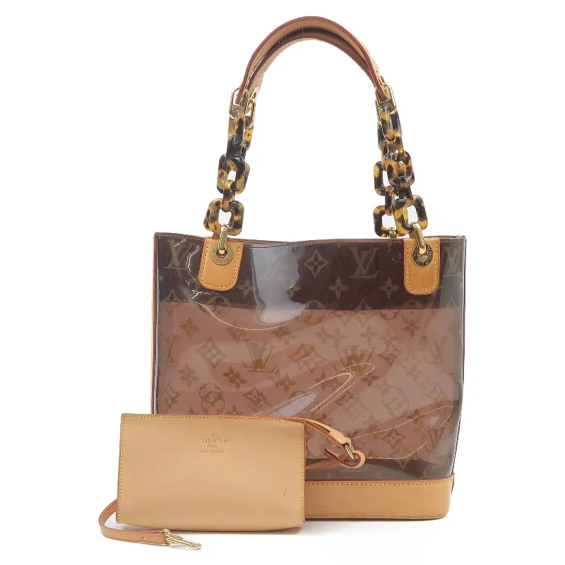 Louis Vuitton Monogram Vinyl Cabas Ambre PM Tote Bag M92502