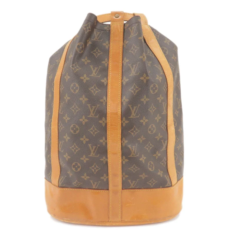 Louis Vuitton Monogram Randonnee GM Laundry Bag M42244