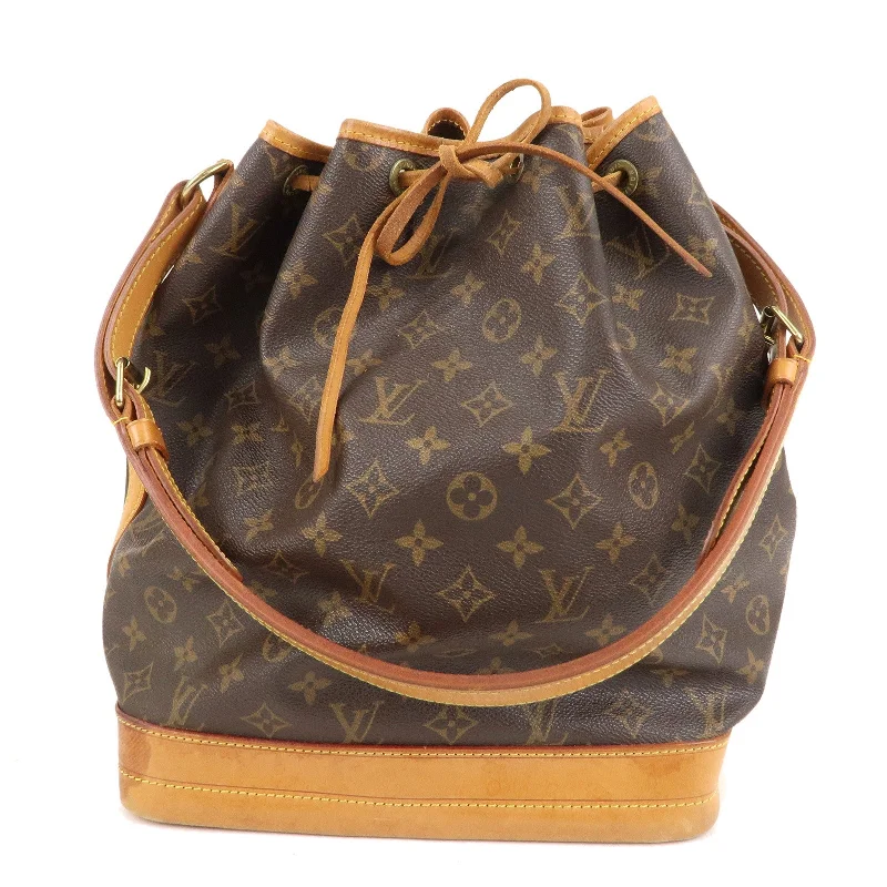 Louis Vuitton Monogram Noe Shoulder Bag Hand Bag Brown M42224