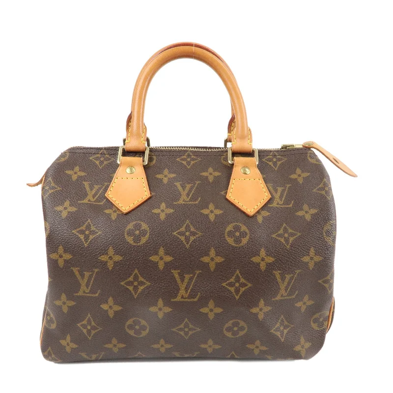 Louis Vuitton Monogram Speedy 25 Hand Bag Boston Bag M41528