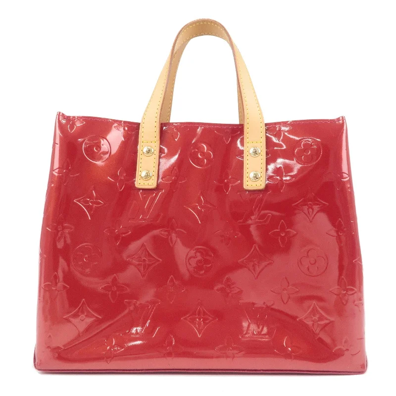 Louis Vuitton Monogram Vernis Lead PM Hand Bag Red M91990