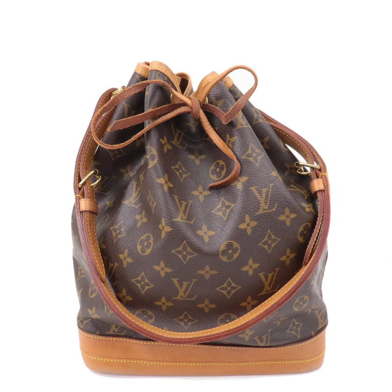 Louis Vuitton Monogram Noe Shoulder Bag Hand Bag Brown M42224