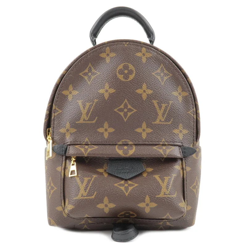 Louis Vuitton Monogram Palm Springs MINI Back Pack M44873