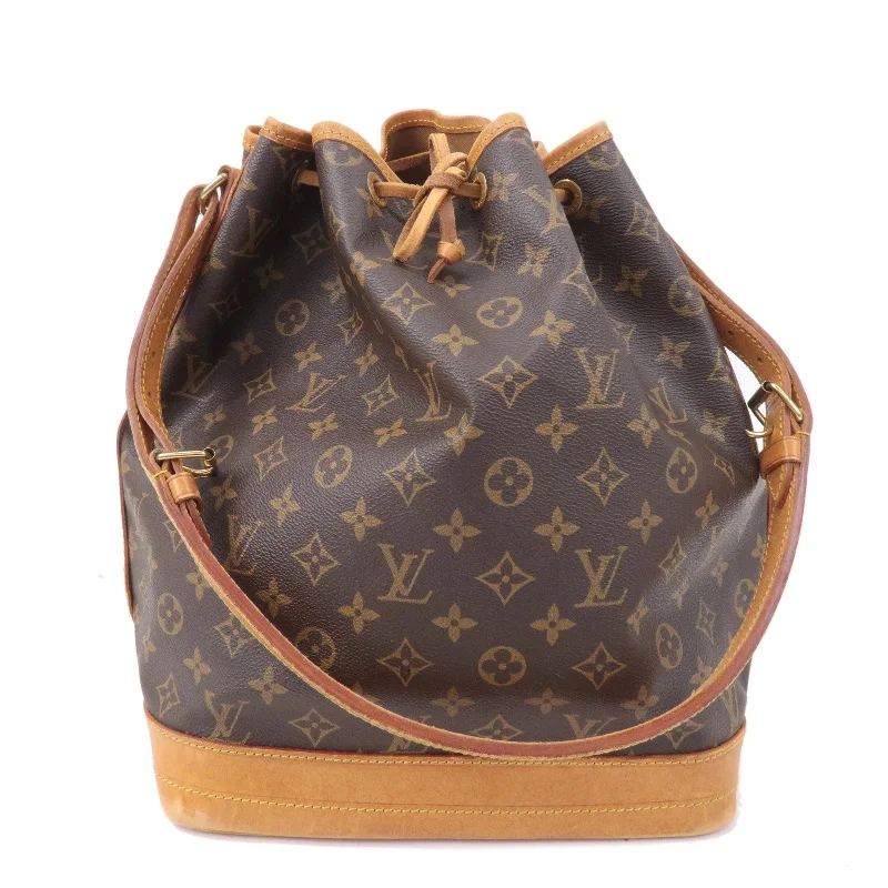 Louis Vuitton Monogram Noe Shoulder Bag Hand Bag Brown M42224