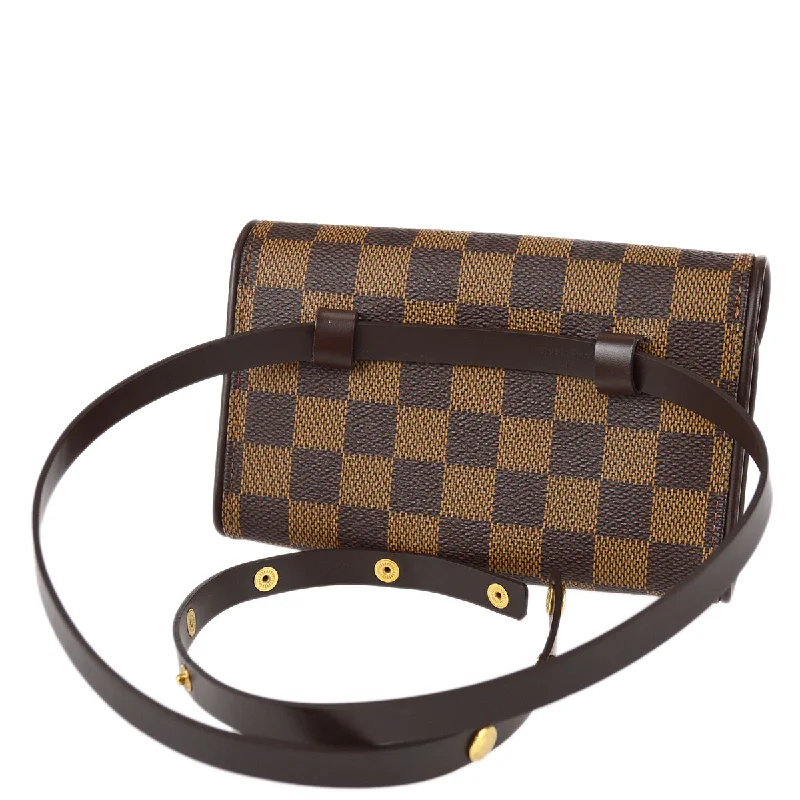 Louis Vuitton 2000s Damier Pochette Florentine #XS N51856