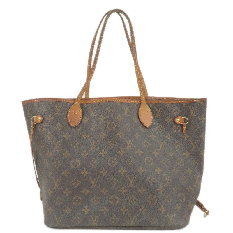 Louis Vuitton Monogram Neverfull MM Tote Bag M40156