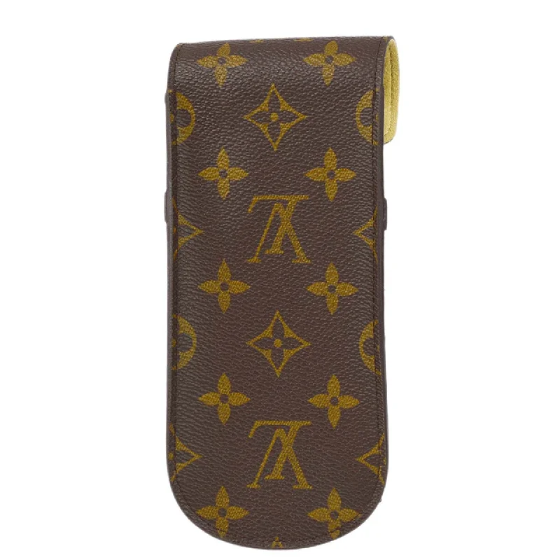 Louis Vuitton 2001 Monogram Etui lunette Glasses Case M62970 Small Good