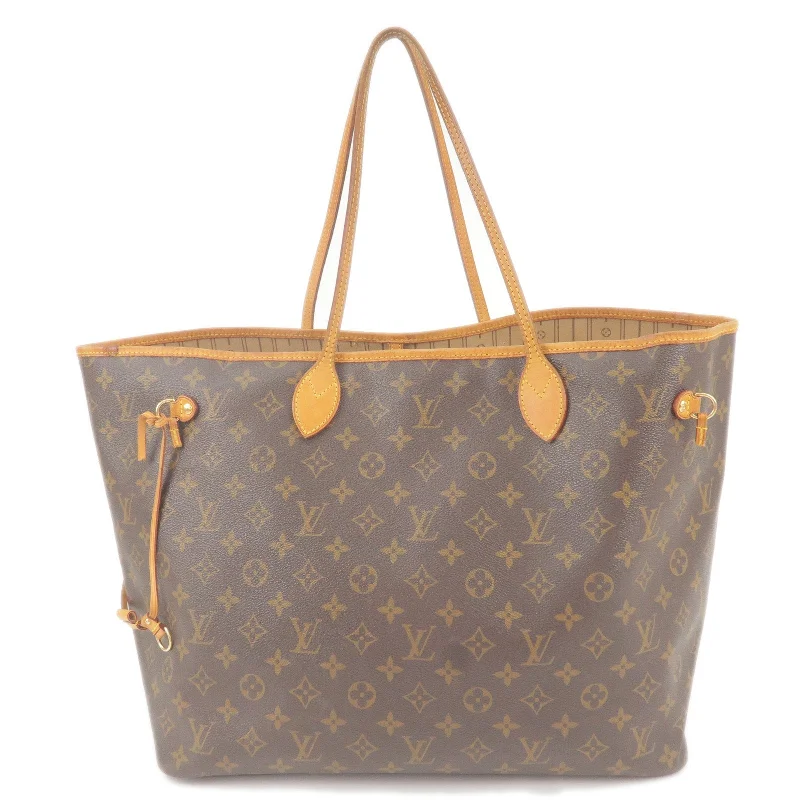 Louis Vuitton Monogram Neverfull GM Tote Bag Hand Bag M40157