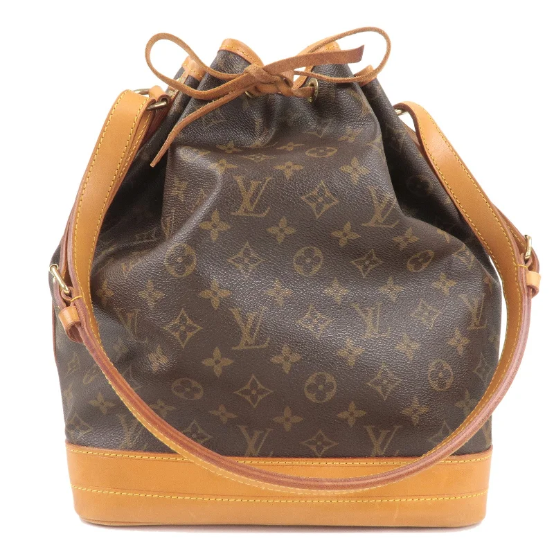 Louis Vuitton Monogram Noe Shoulder Bag Brown M42224