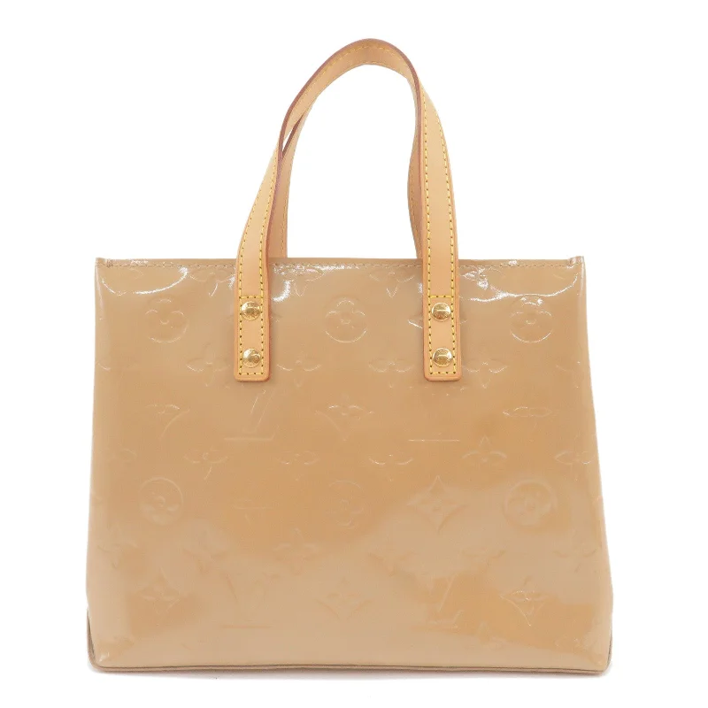 Louis Vuitton Monogram Vernis Lead PM Hand Bag Noisette M91334