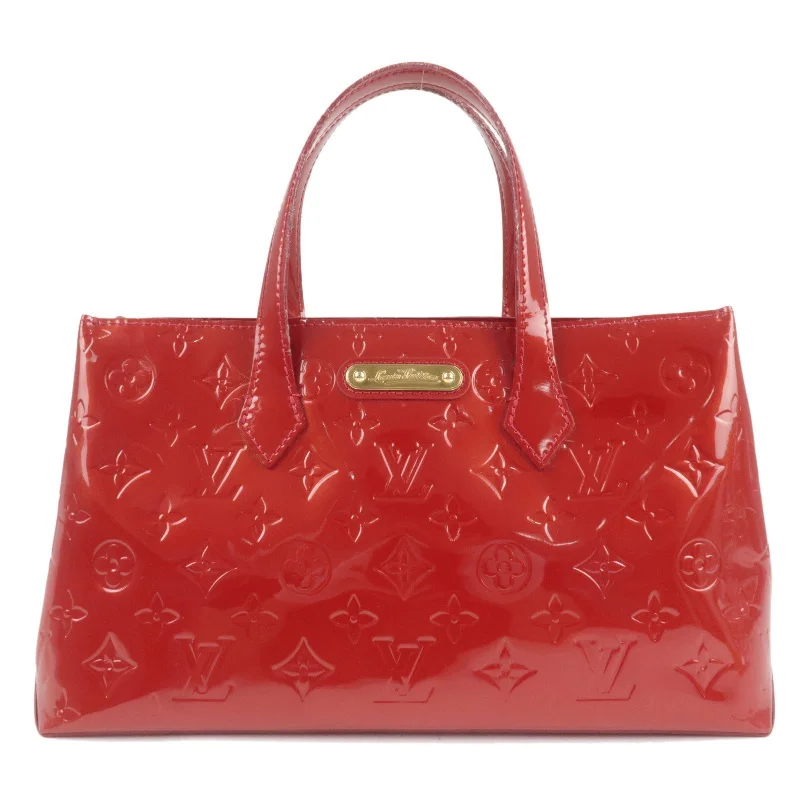 Louis Vuitton Monogram Vernis Wilshire PM Pomme d'Amour M93642