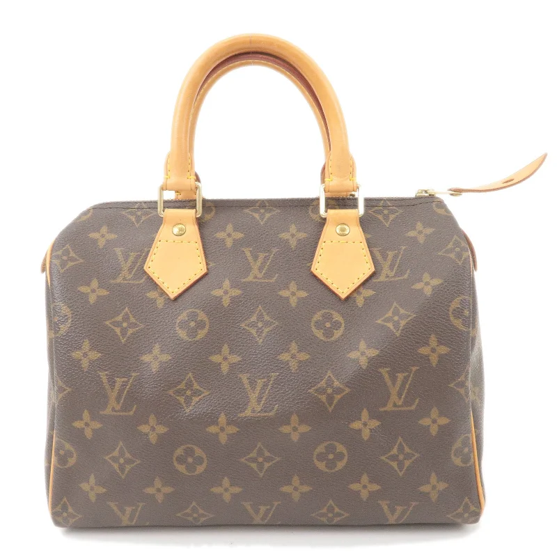 Louis Vuitton Monogram Speedy 25 Hand Bag Boston Bag M41528