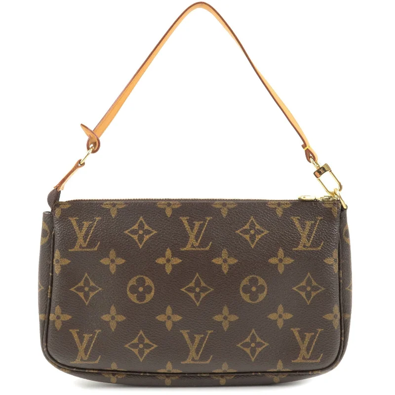 Louis Vuitton Monogram Pochette Accessoires Hand Bag M51980