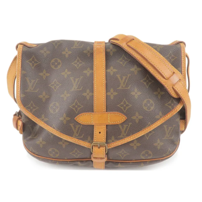 Louis Vuitton Monogram Saumur 30 Shoulder Bag M42256