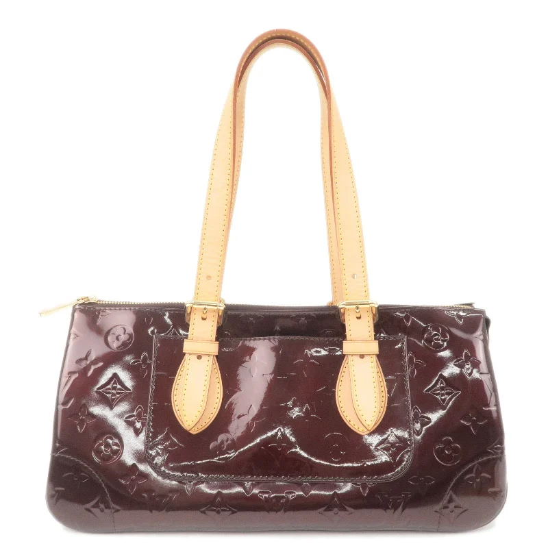 Louis Vuitton Monogram Vernis Rosewood Avenue Shoulder Bag M93510