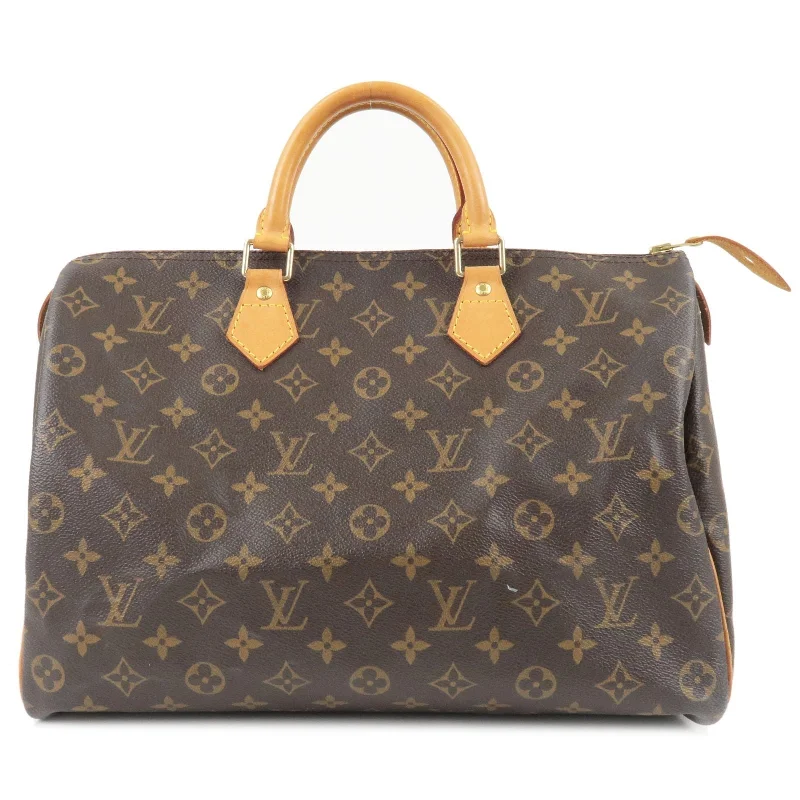 Louis Vuitton Monogram Speedy 35 Hand Bag Boston Bag M41524