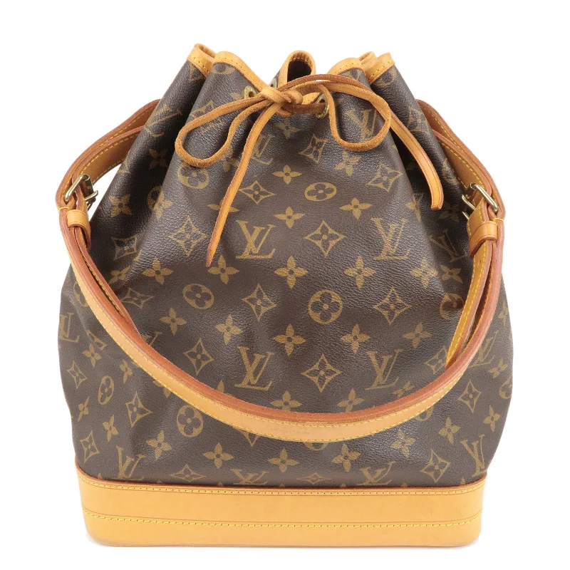 Louis Vuitton Monogram Noe Shoulder Bag Brown M42224