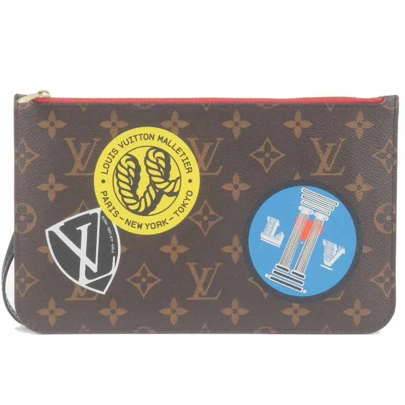 Louis Vuitton Monogram Pouch For My LV World Tour Neverfull MM