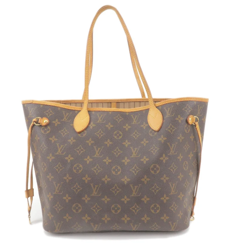 Louis Vuitton Monogram Neverfull MM Tote Bag Hand Bag M40156