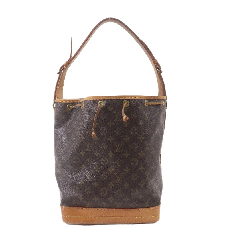 Louis Vuitton Monogram Noe Shoulder Bag Hand Bag Brown M42224