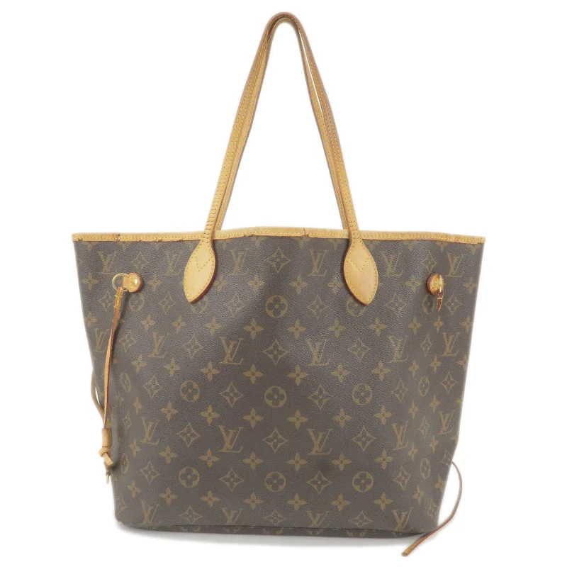 Louis Vuitton Monogram Neverfull MM Tote Bag Hand Bag M40156