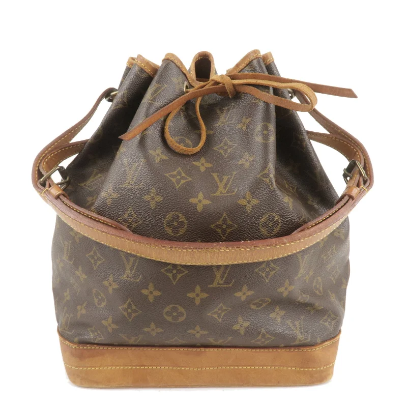 Louis Vuitton Monogram Noe Shoulder Bag Hand Bag Brown M42224