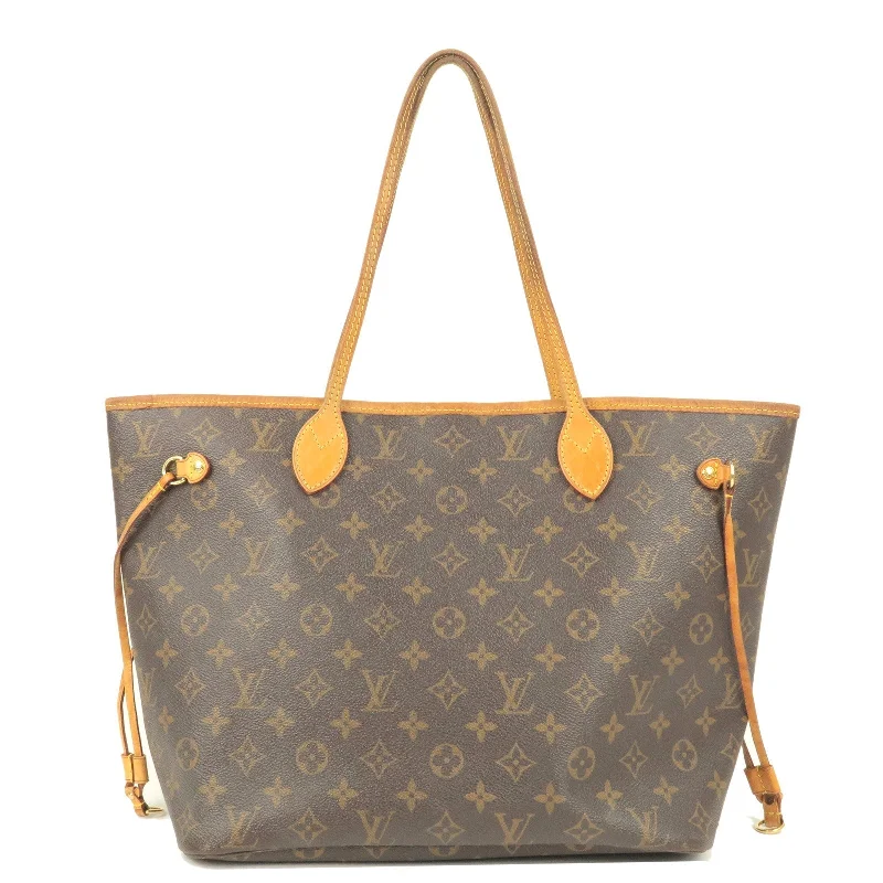 Louis Vuitton Monogram Neverfull MM Tote Bag M40156