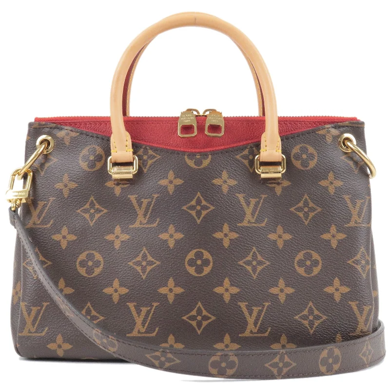 Louis Vuitton Monogram Pallas BB 2Way Hand Bag Shoulder Bag M41241