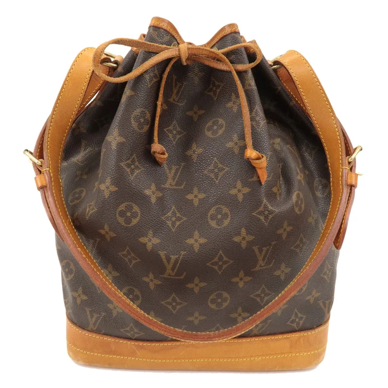 Louis Vuitton Monogram Noe Shoulder Bag Hand Bag Brown M42224