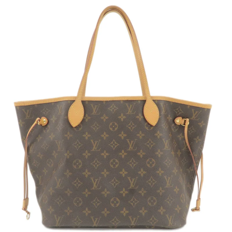 Louis Vuitton Monogram Neverfull MM Tote Bag Hand Bag M40156