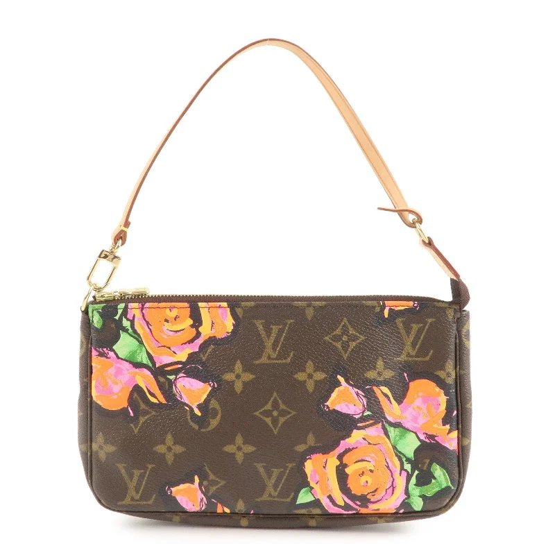 Louis Vuitton Monogram Rose Pochette Accessoires Pouch M48615