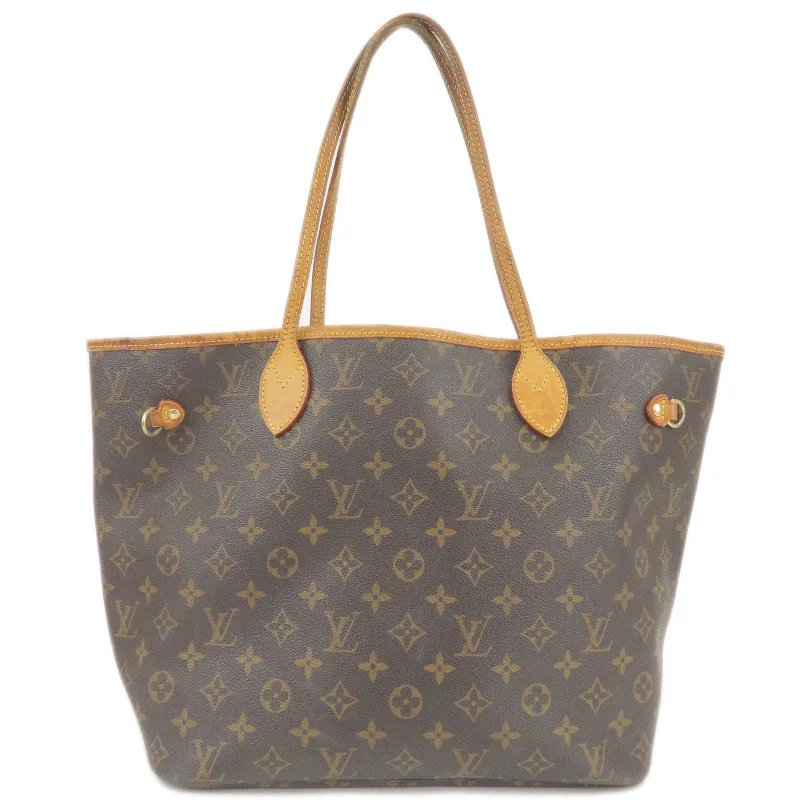 Louis Vuitton Monogram Neverfull MM Tote Bag M40156