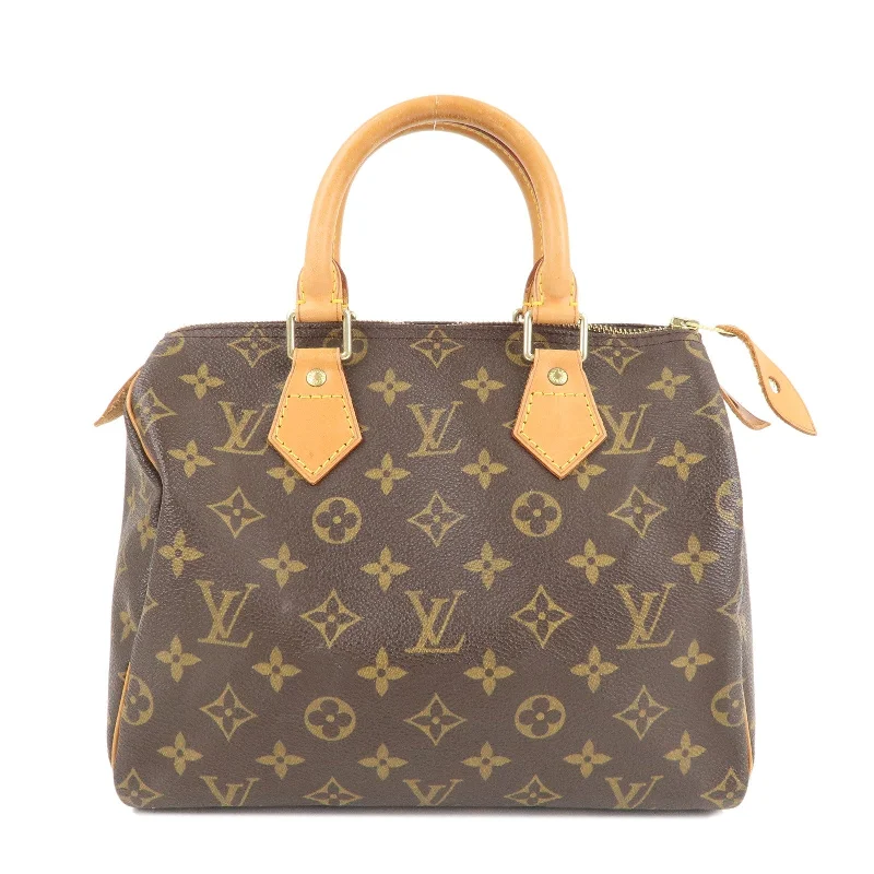 Louis Vuitton Monogram Speedy 25 Hand Bag Boston Bag M41528