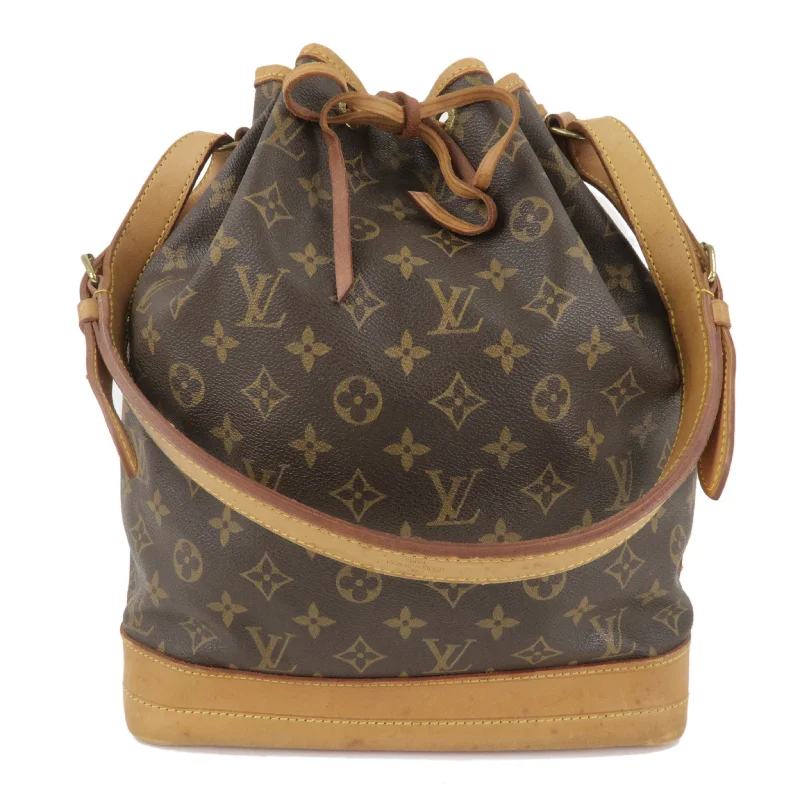 Louis Vuitton Monogram Noe Shoulder Bag Hand Bag Brown M42224