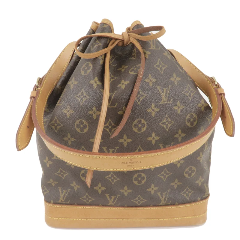 Louis Vuitton Monogram Noe Shoulder Bag Hand Bag Brown M42224